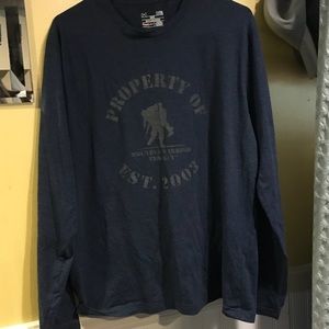 UNDER ARMOUR LONG SLEEVE SHIRT dark blue